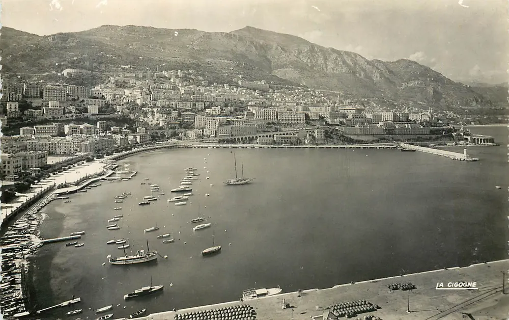 Panoramablick auf die Condamine und Monte-Carlo — IA CIGOGNE, n° 99.138.83 - Vorderseite