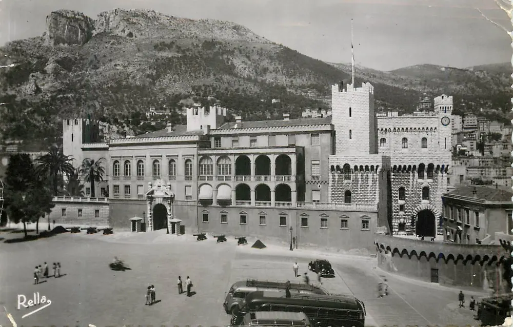 Mônaco - O Palácio do Príncipe — Edições Rella, n°2871 - Frente