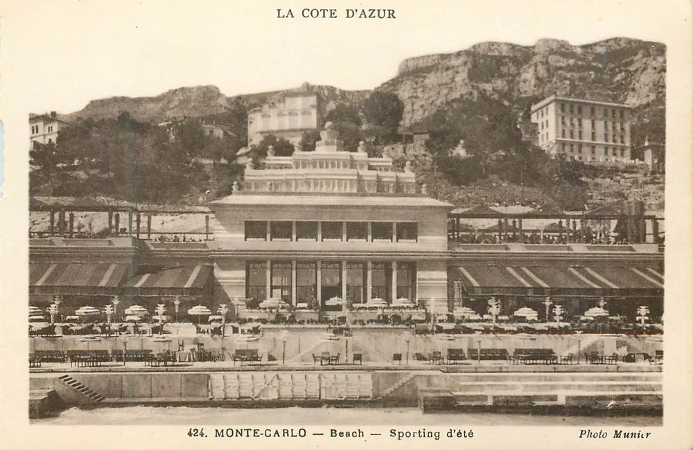 Monte-Carlo — Beach — Sporting d'été — Photo Munier - Frente