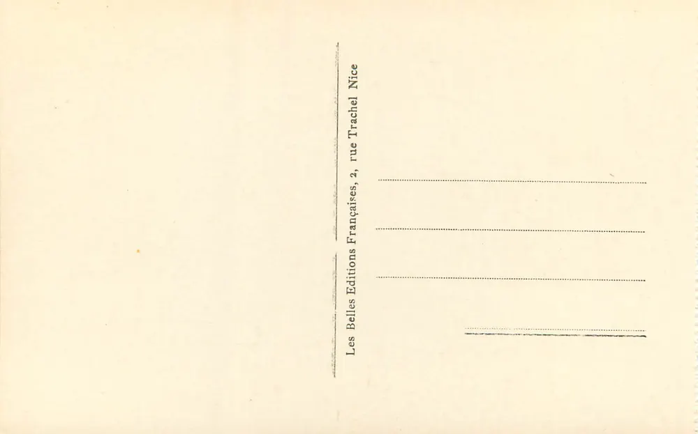 Monte-Carlo — Das Casino, Terrasse des Café de Paris und Hotel — Verlag E.P.F., Nr. 170 - Rückseite