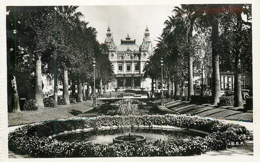 Le Casino et les Jardins — Nice — Les Belles Éditions Françaises - Recto