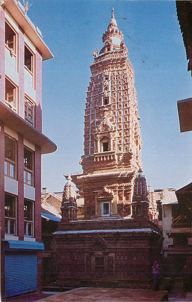 महाबौध मंदिर, पतन — काठमांडू, नेपाल — एडिटर कलरमास्टर पीवीटी एलटीडी - आगे