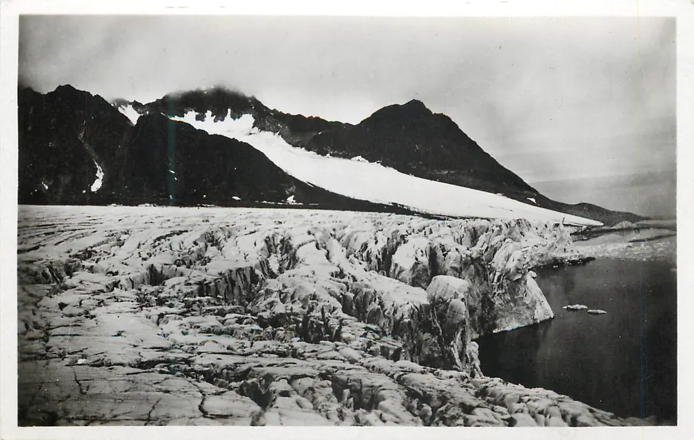 Magdanela Bay — Glacier Gully Ansicht der Moraline — Clichés Trenchard n°63 - Vorderseite