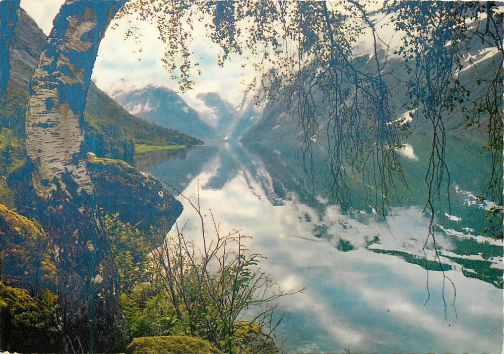 लॉन - नॉर्डफ्जॉर्ड - फोटो: ए. हुस्मो, श्रृंखला 2438/18 - आगे