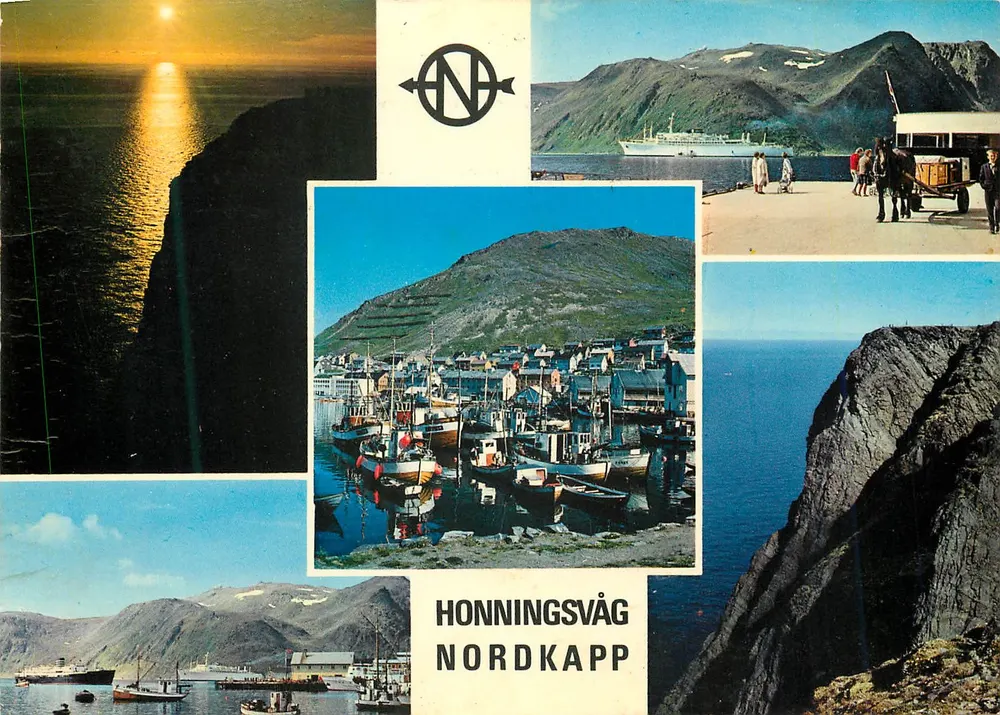 Honningsvåg — Nordkapp — Alune Kunstforlag AS - Front