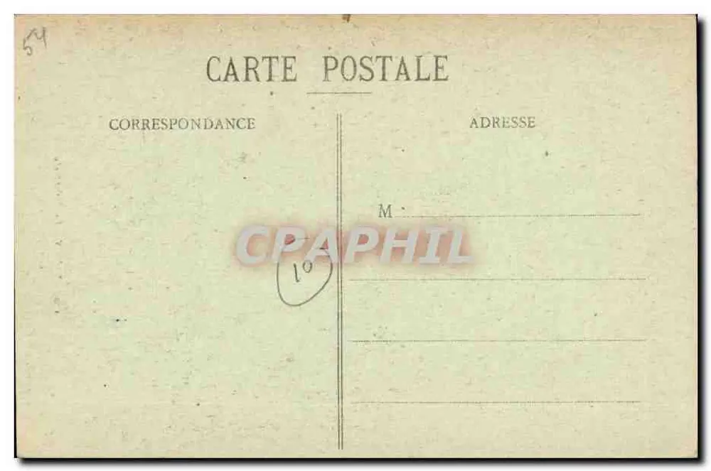 NANCY - A Catedral — Imprimeries Réunies de Nauvay, n°130 - Verso