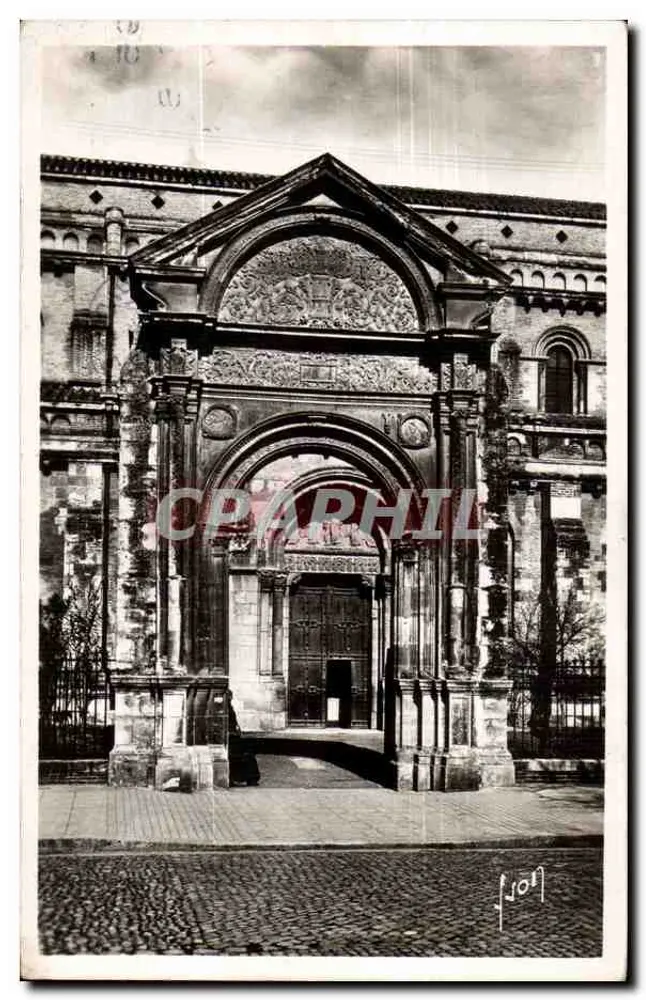 Porte d'entrée de l'Église — Toulouse (Hte-Garonne) — Les Éditions d'Art, n° 322 - Recto