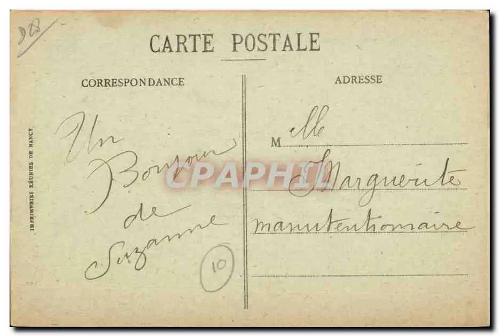 Catedral de Chartres — A Assunção, por Bridan — Ch. Foucault editor, Dreux - Verso