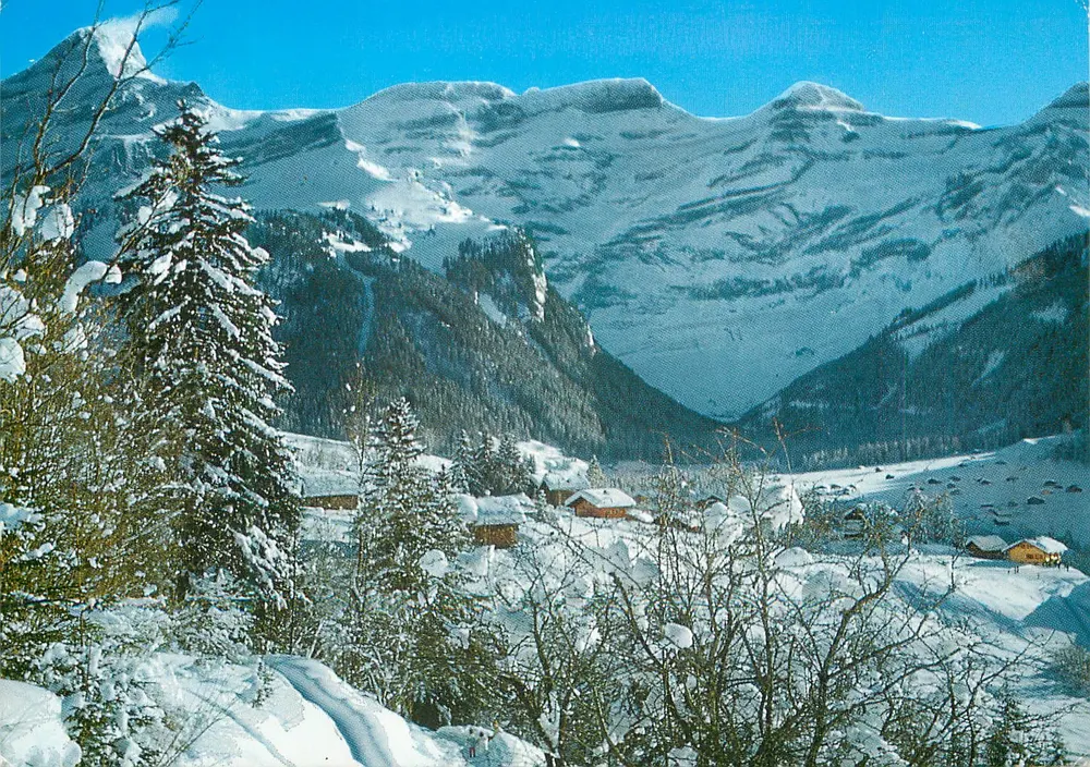 Les Diablerets — Perle van de Waalse Alpen — 1200–3200 m — J. Baudat, EPS, n°1041 - Voorkant