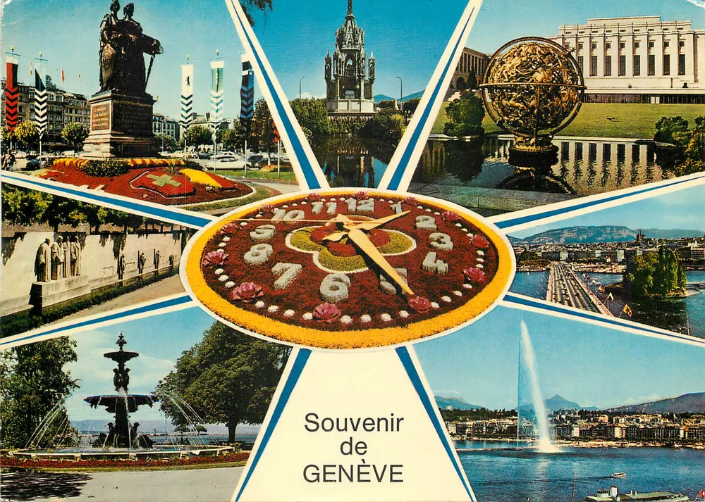 Genebra — Lembrete de GENEVA — As Chaves de São Pedro - Frente