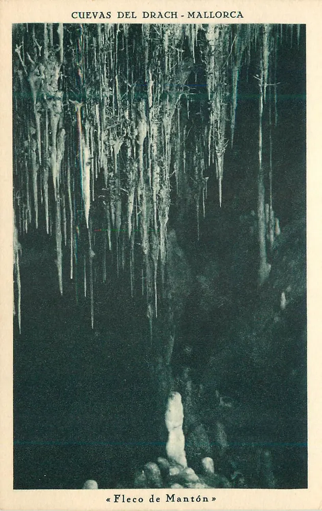 Cuevas del Drach - Mallorca — « Fleco de Mantón » — HUECORRADO - BARCELONA - Voorkant