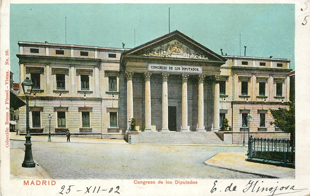 Madrid — Congress of Deputies — Hinojosa Edition, No. 30 - Front