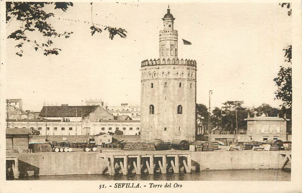 Sevilla — Torre del Oro — L. Roisin, Barcelona, n° 31 - Awers