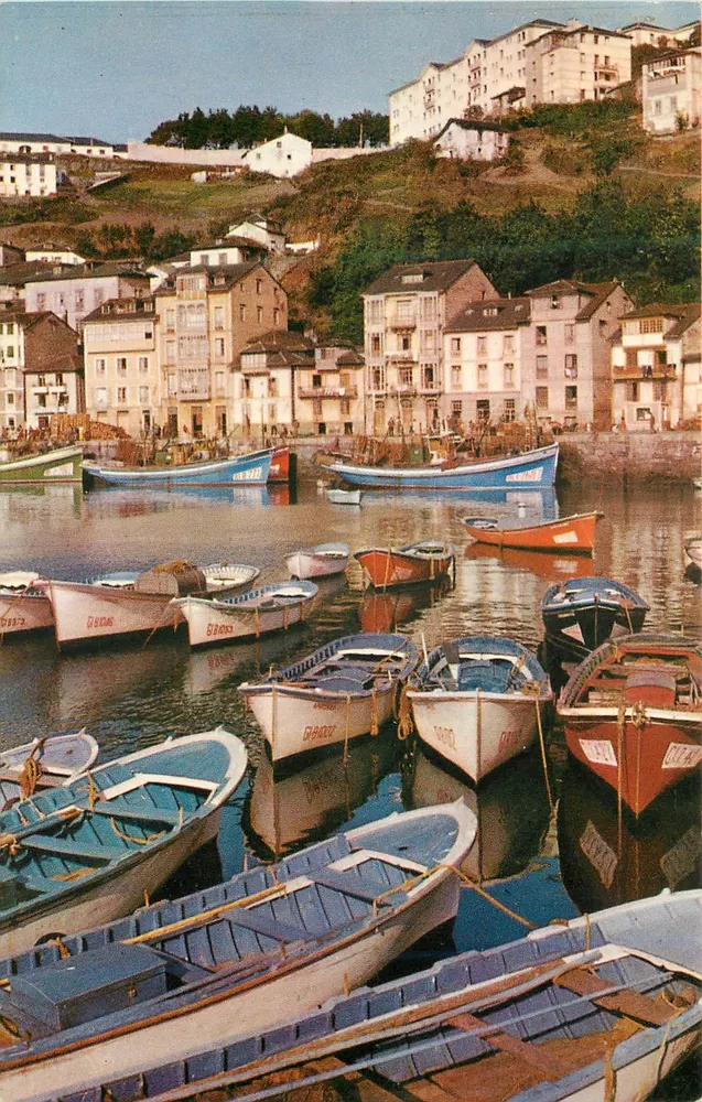 Luarca (Asturias) — Binnenhaven — Uitgave Valuedor S.A. - S. Sebastián - Voorkant