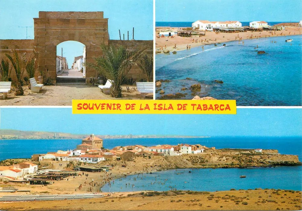 Ilha de Tabarca — Lembrança da ilha de Tabarca — Vipar Comercial - Frente