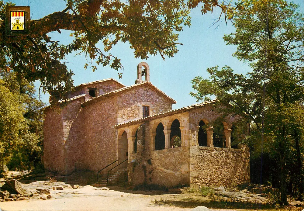 Ermita de Farnés — Santa Coloma de Farnés (Gérone) — Comercial Escudo de Oro, n° 3808 - Vorderseite