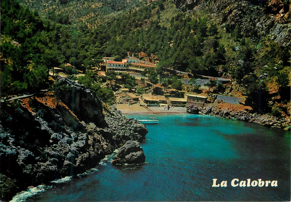 La Calobra — vue aérienne — Éditions Planas, n° 2.501 - Recto