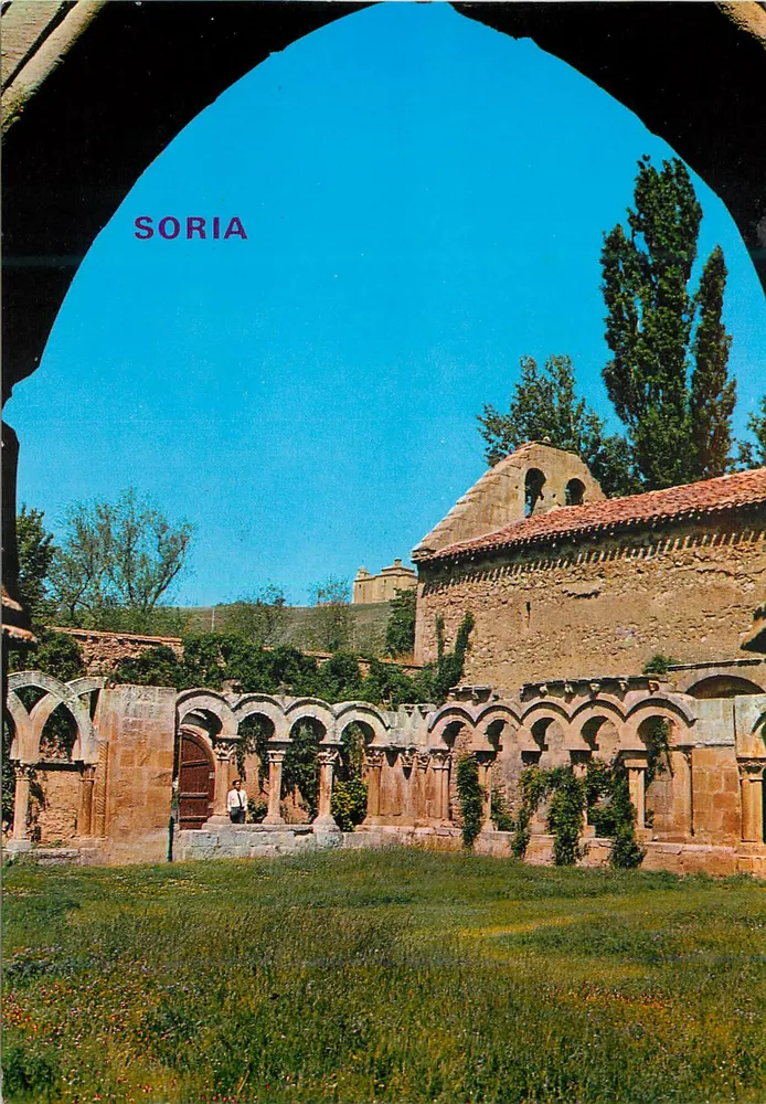 Soria — Cloître di San Juan de Duero — Edizioni J.M. Zaragoza - Recto