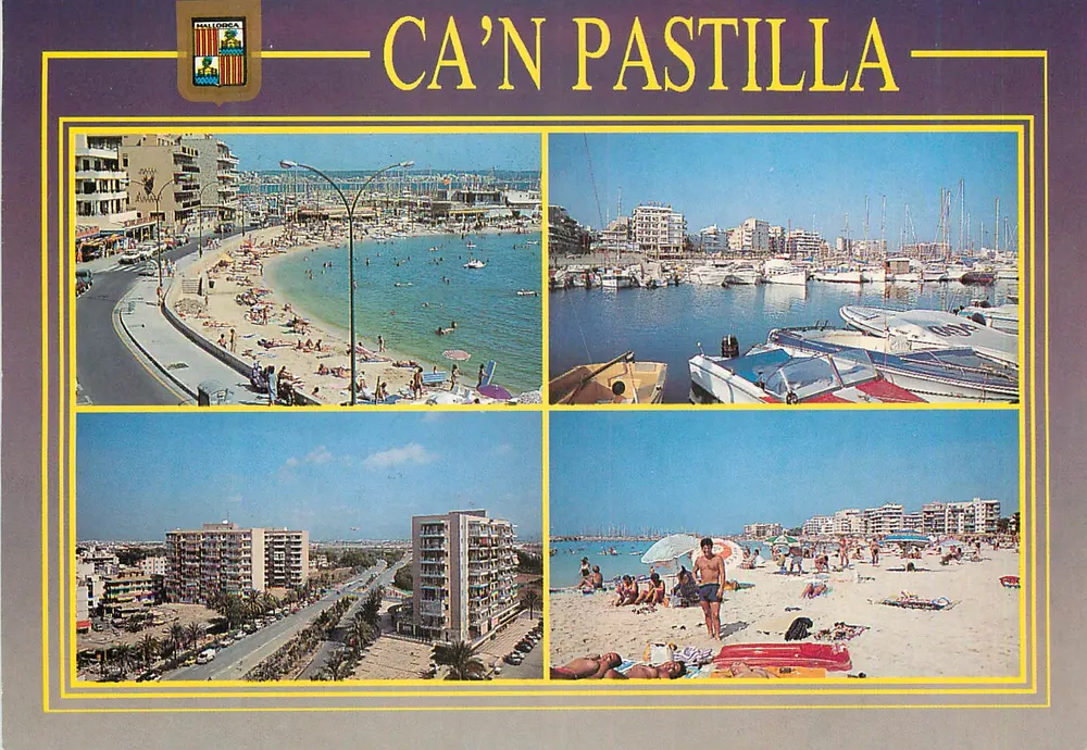 Ca'n Pastilla — Mallorca — Escudo de Oro Balcares, S.A. N° 2686 - Frente