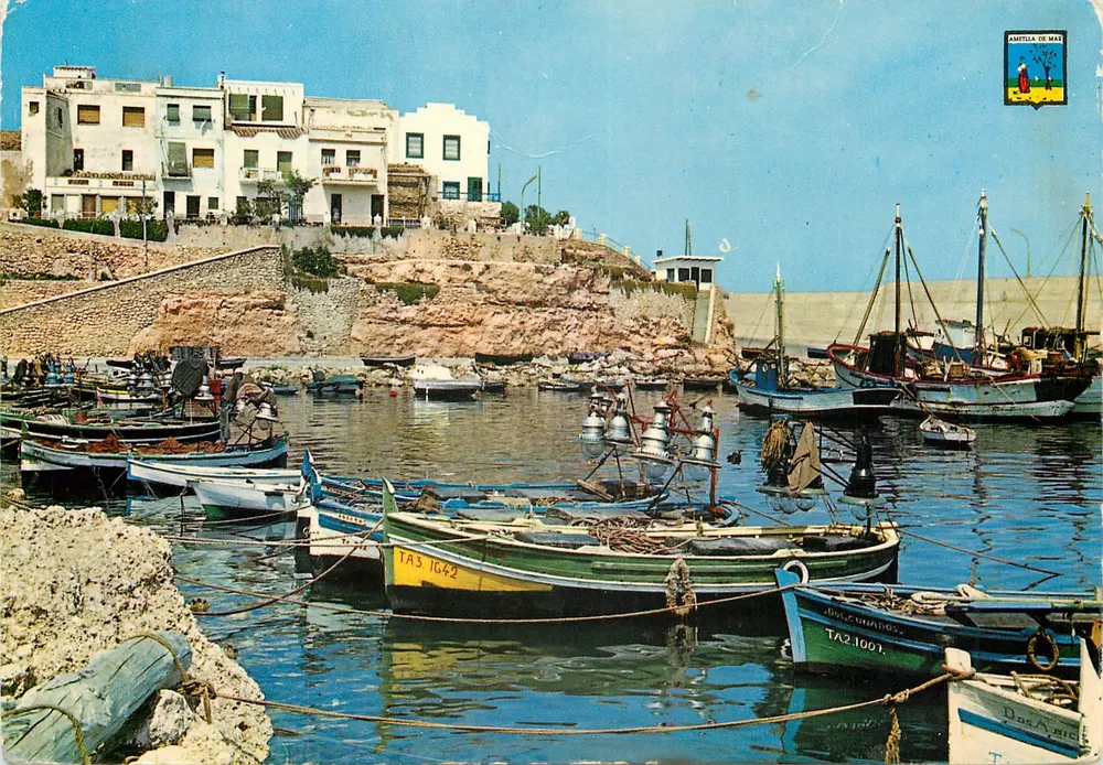 Ametlla de Mar — Teilansicht — Foto color Raymond, Tarragona - Vorderseite