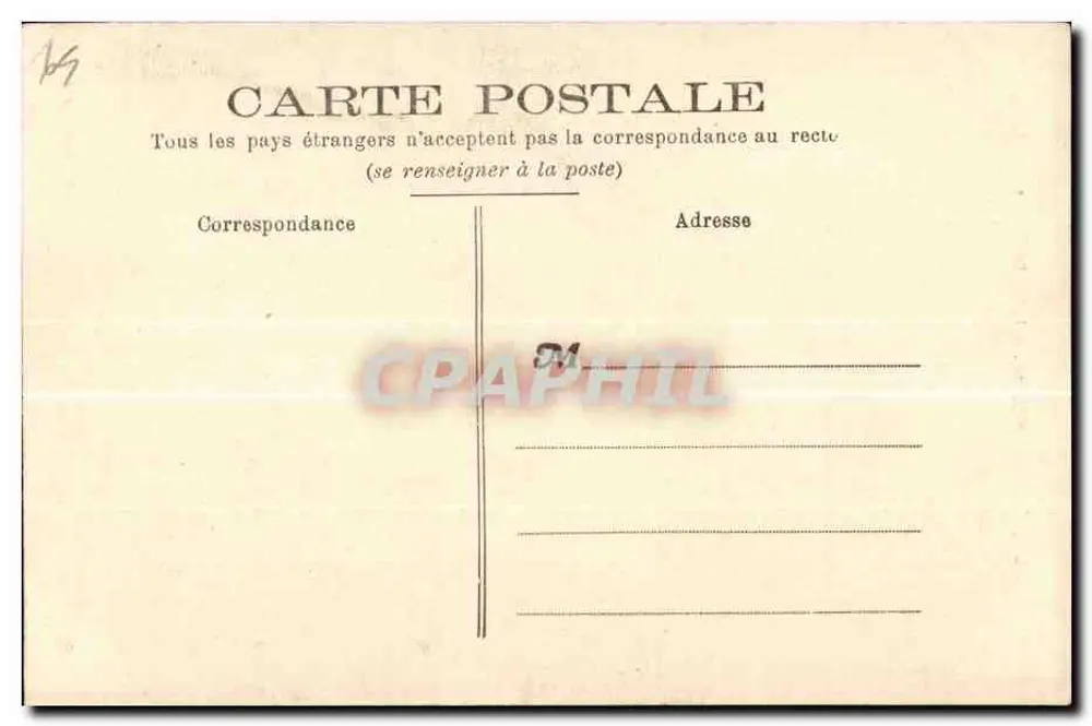 Bagnères-de-Bigorre — Église Saint-Vincent — J. Frémat, libraire-éditeur - Verso