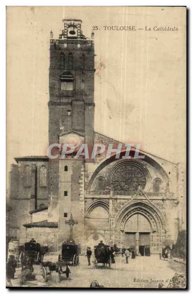 Toulouse — A Catedral — Edição Jeanne d'Ar - Frente