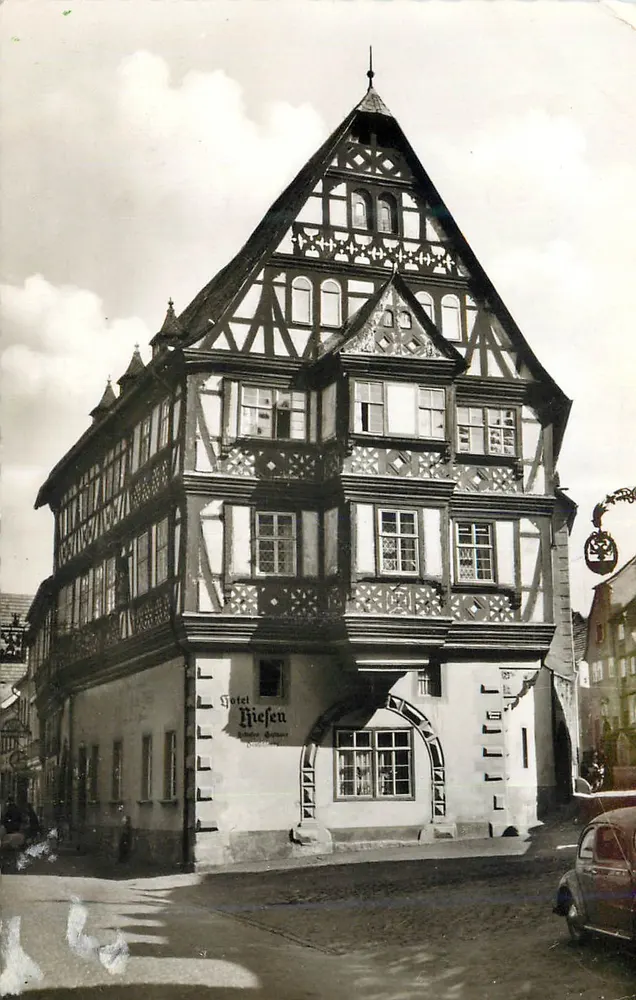 Hotel Riesen — Miltenberg am Main — wydawca Gerling, n° 1142 - Awers