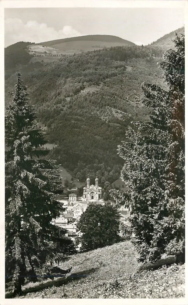 Todtnau — Luftkurort und Wintersportplatz — Herm. Asol, Markt-Kiosk, Todtnau - Recto
