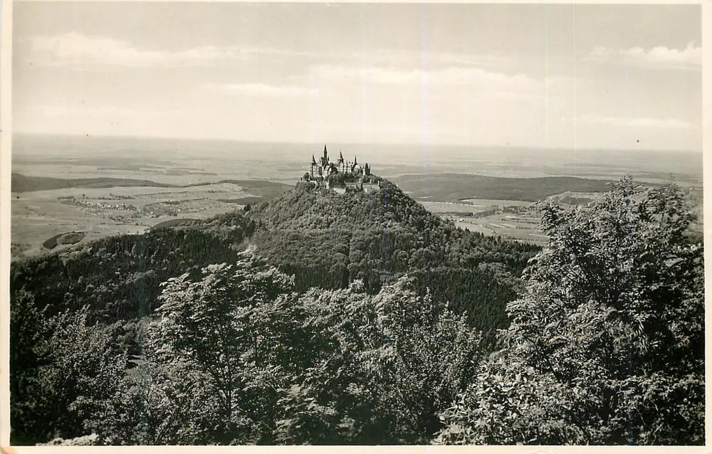 Zamek Hohenzollern — Niemcy — Fotografia - Awers