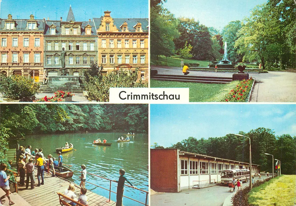 Crimmitschau — wijk van Werdau — uitgever Bild und Heimat Reichenbach - Voorkant