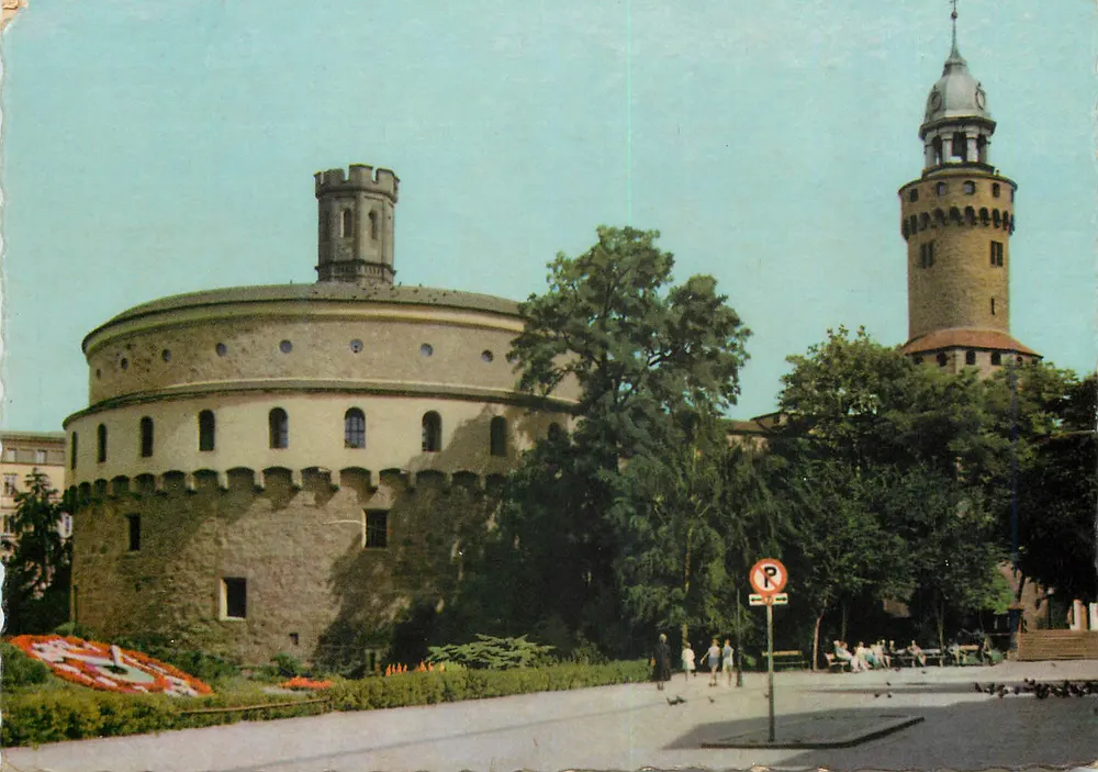 Görlitz — Kaisertrutz com relógio de flores — Foto colorida Dani Reichenbach Nr. 1450 - Frente