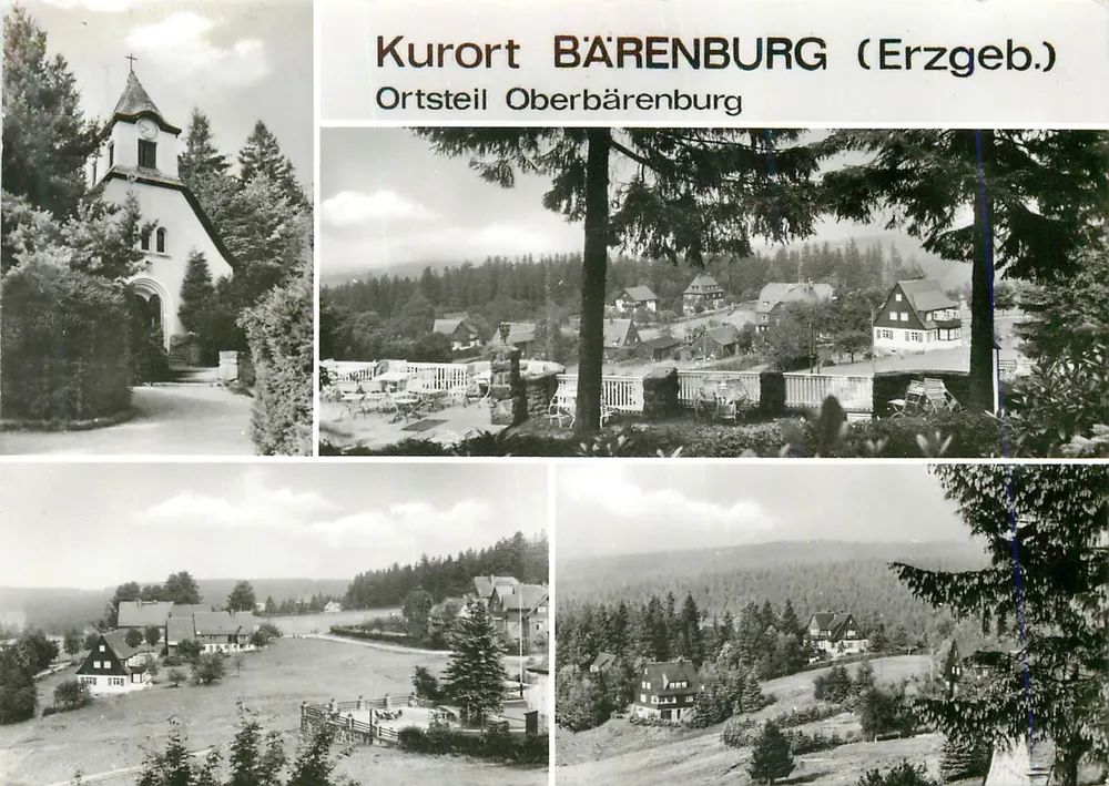 Kurort BÄRENBURG (Erzgeb.) — Ortsteil Oberbärenburg — Verlag nicht sichtbar - Vorderseite