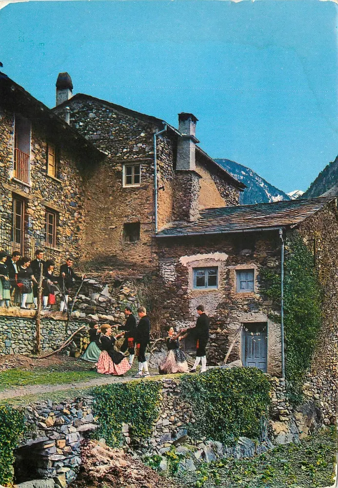 Vall d'Andorre — Les Escaldes — Éditeur ESBART SANTA ANNA - Recto