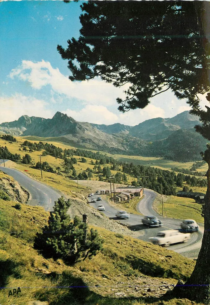 Tal von Envalira — Route zum Envalira-Pass und zum Schutzhaus Fra Miquel — APA Postkarten-Gesellschaft - Vorderseite