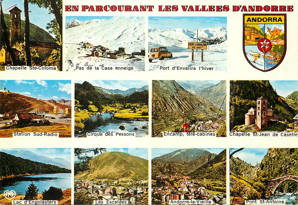 Andorra — Durch die Täler Andorras wandern — APACOLOR, n° S. 55 - Vorderseite