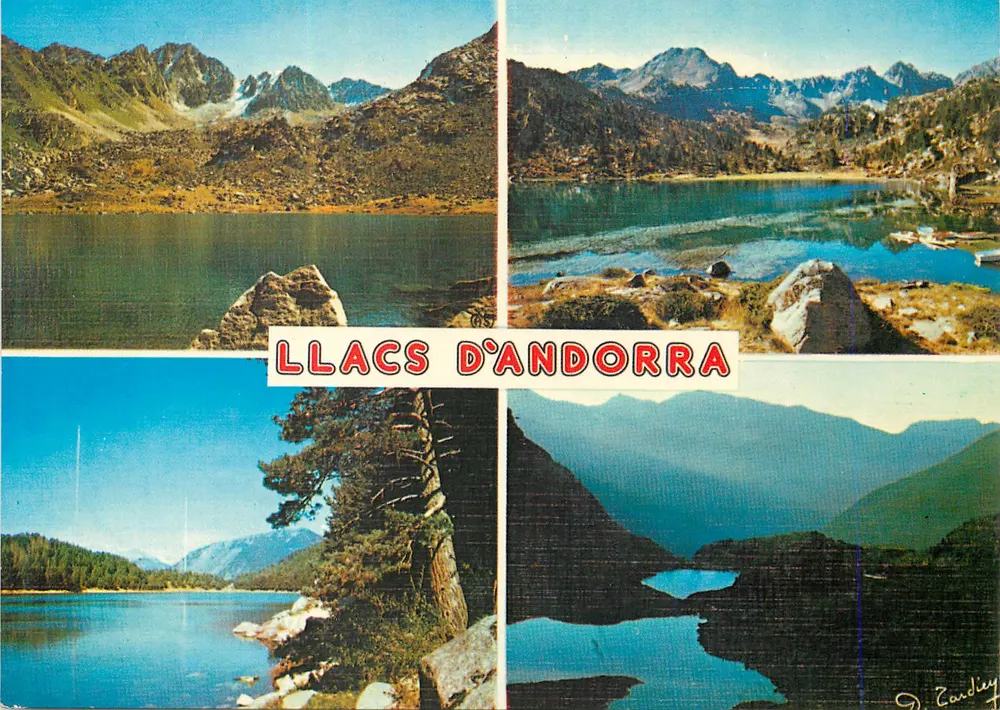 Llacs d'Andorra — D. Cardley - Frente