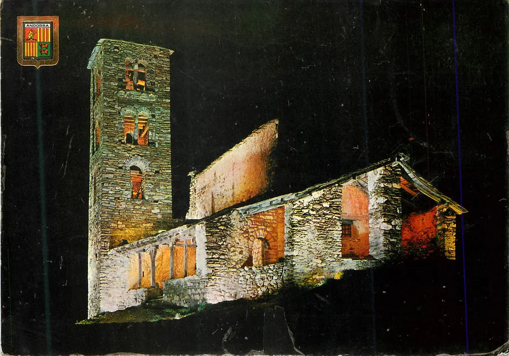 Église romane de Saint-Jean de Casselles — Andorre — Éditions OISA Barcelona, n° 1001 - Recto