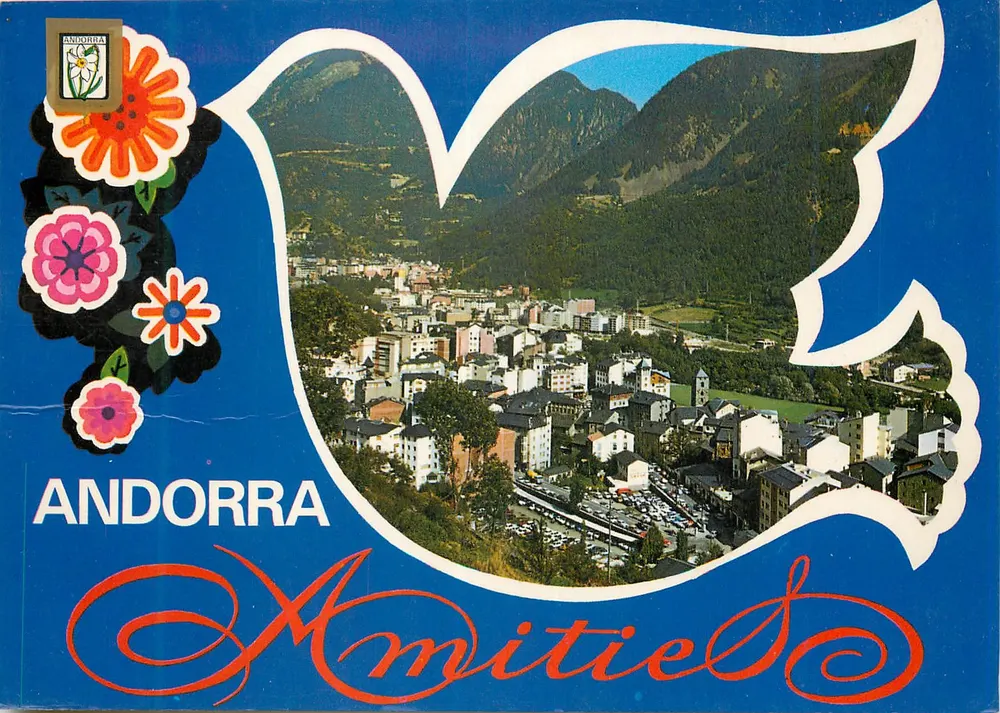 Andorra — Amizades — editor M.C. ISCLA, n° 365 - Frente