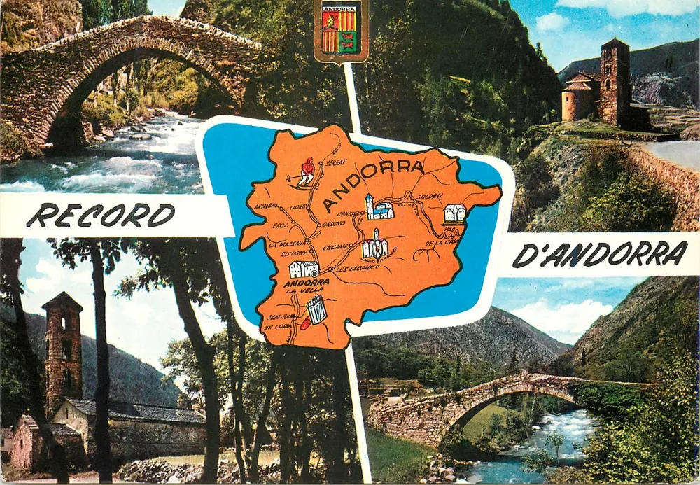 Andorra — Record d'Andorra — Éd. Escudo de Oro, N° 1146 - Frente