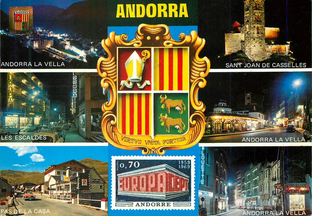 Andorra — Diversos aspectos — Edições FISA, 26, Barcelona - Frente