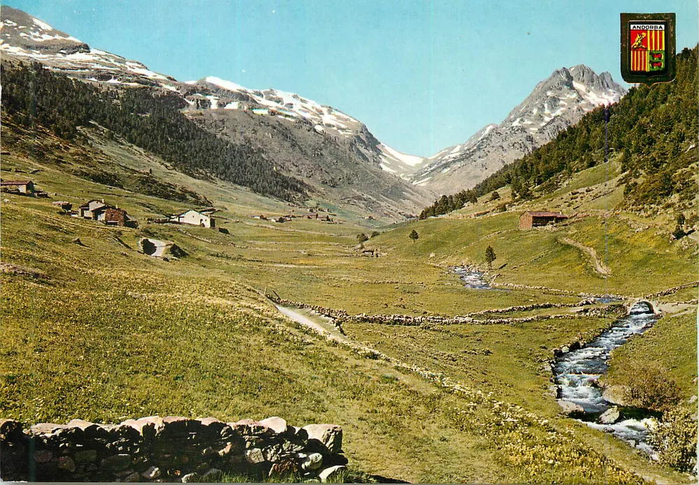 Vale do Incles — Andorra — Editor: Comercial Escudo de Oro, n° 3513 - Frente