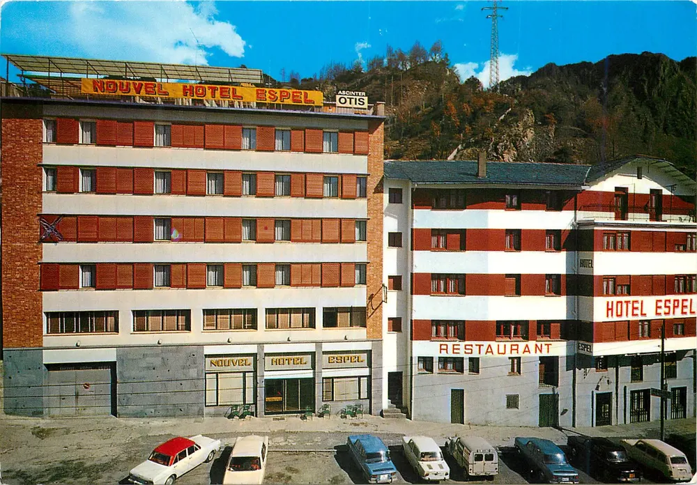 Hôtel Espel — Nouvel Hotel Espel — Ascinter Otis — Les Escalderes (Principat d'Andorra) - Recto