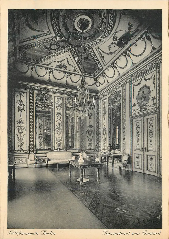 Konzertsaal von Gontard — Schlossmuseum Berlin - Recto