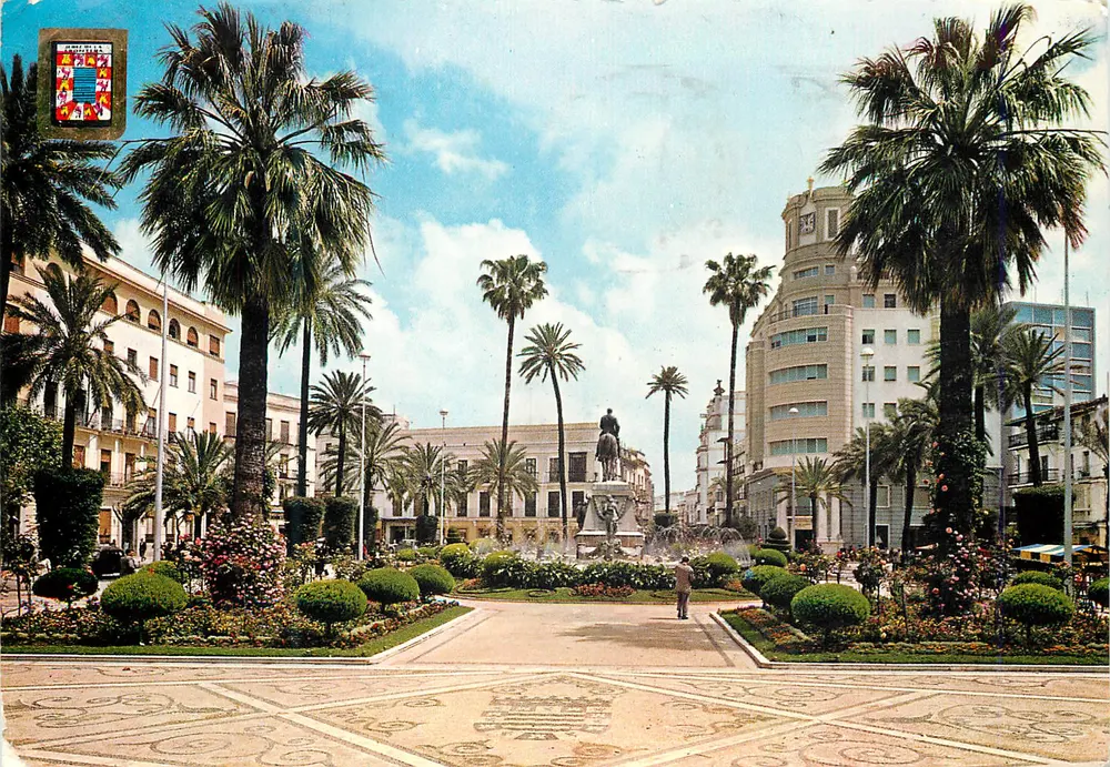 Jerez de la Frontera — Plaza de los Reyes Católicos — Ediciones U.S.D. Barcelona, N° 6 - Vorderseite