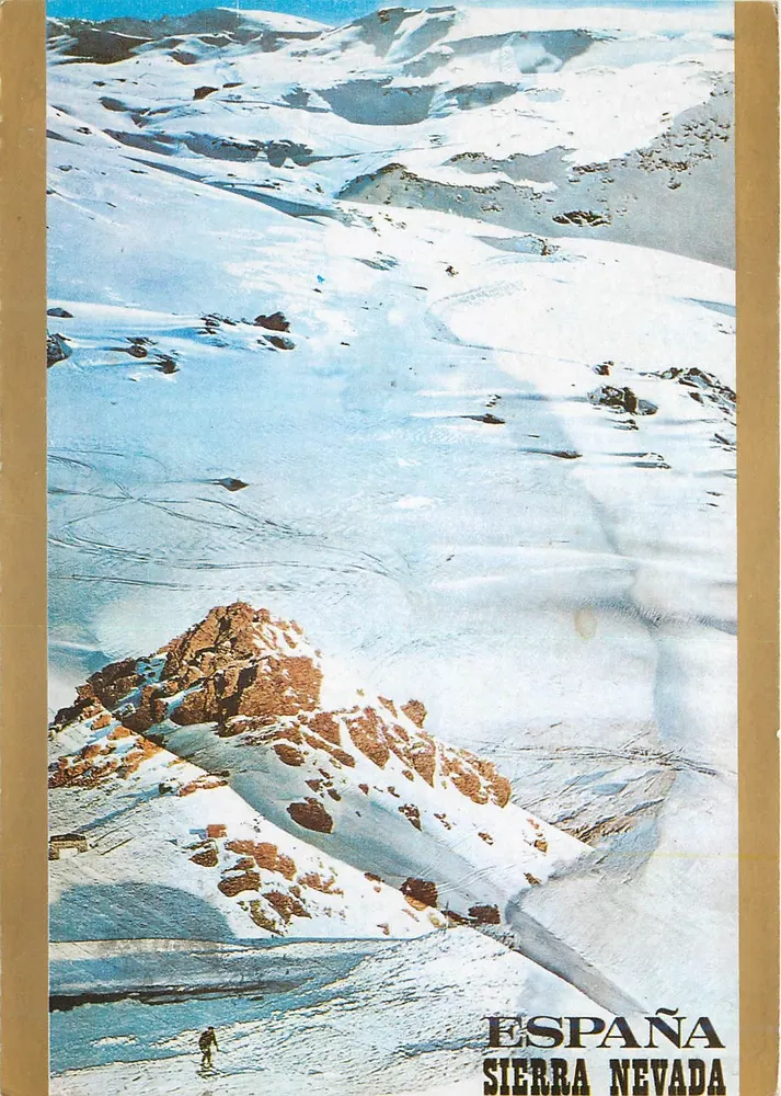 Sierra Nevada — Espanha — Editor Fournier, n° 176 - Frente