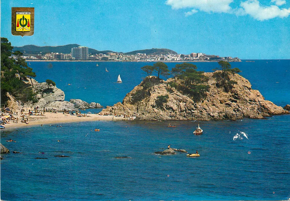 Cap Roig — panorama de Palamós — Editor Comercial Escudo de Oro, n° 5407 - Frente