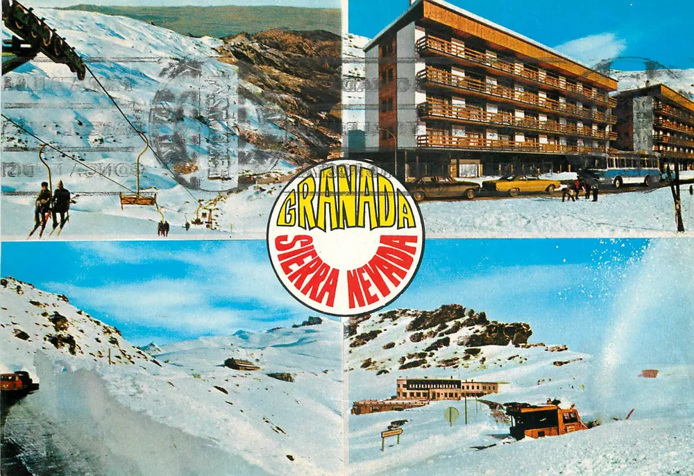 Sierra Nevada — stacja narciarska — wydawca Ed. Beascon - Awers