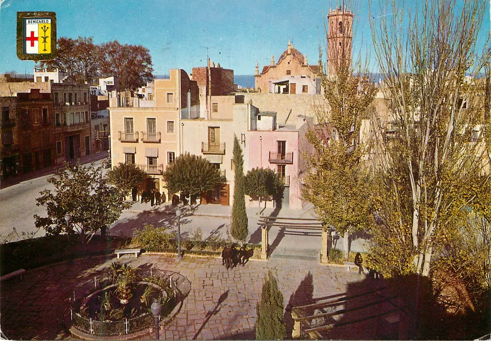 Benicarlo — Place of the Generalissime — V. Comas Aldean - Front
