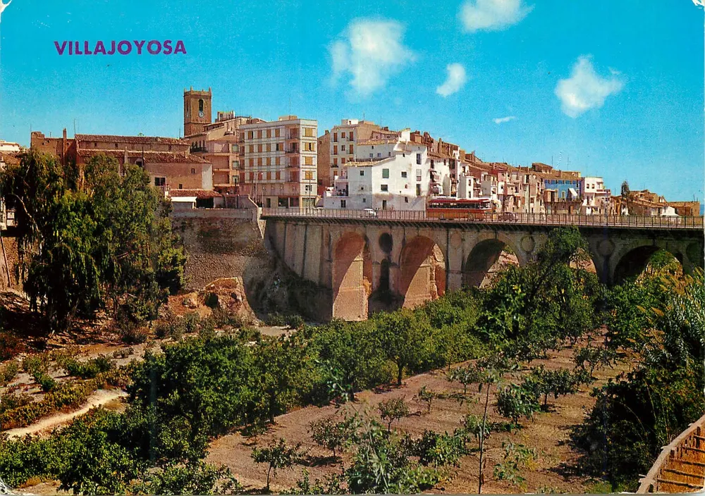 Villajoyosa — Teilansicht — Hermanos Galliana, Serie 361507 - Vorderseite