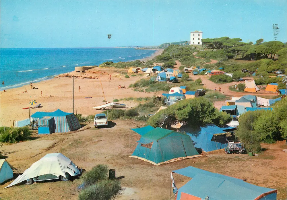 Costa Dorada - Camping Francas - Tarragone — Foto color Raymond, n° 2635 - Frente